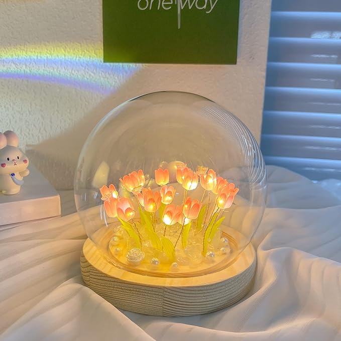 Handcrafted DIY Tulip Night Lamp
