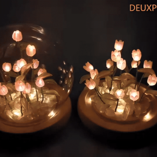 Handcrafted DIY Tulip Night Lamp